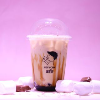 Карамельный молочный чай 