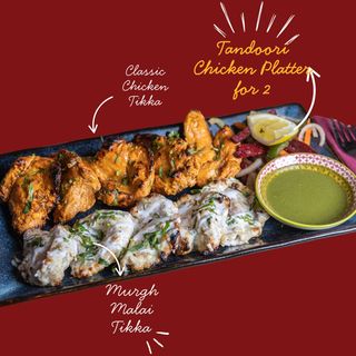 Platou Tandoor cu Pui (2 pers) / Chicken Platter for 2