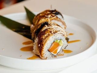Uramaki Alaska unagi