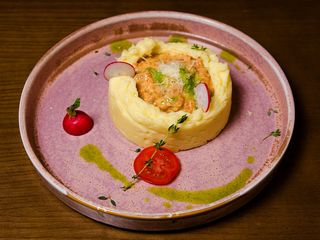 Пюре з кроликом у вершковому соусі (300г)