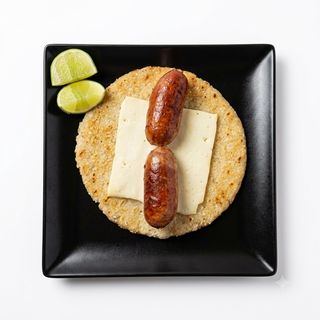 Chorizo Con Arepa