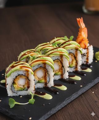 1.Dragon roll