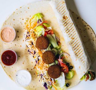 TORTILLA Kebab Rollo Falafel