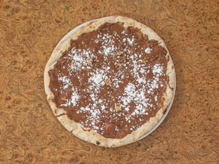 Pizza con Nutella