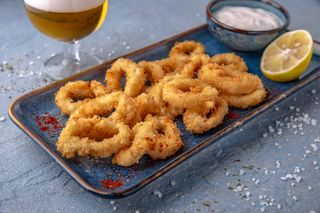 Calamari in crusta crocanta 