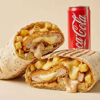 Tacos Cordon bleu + Boisson au choix