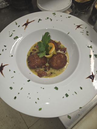 Polpette alla carbonara