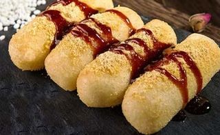 215. Tortina di riso glutinosa con zuccherro di canna