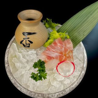 227.Sashimi branzino