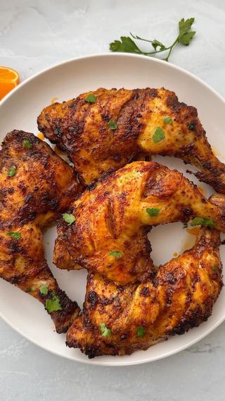 Spicy grilled/sauced chicken