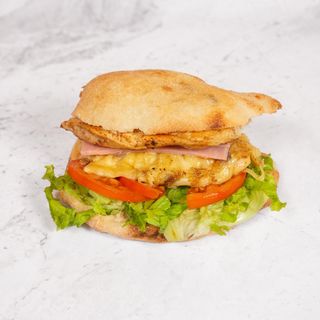 Punjena piletina grill u lepinji