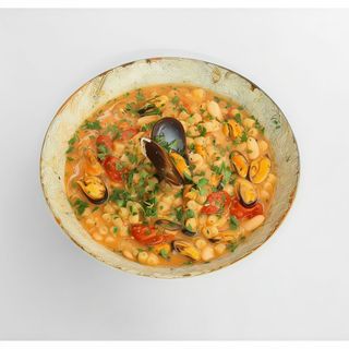 Pasta Fagioli E Mejillones
