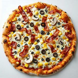 White pizza Roxi