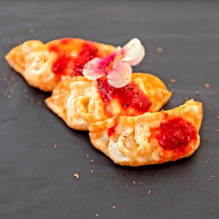 Crunchy gyozas de manzana (3pzs)