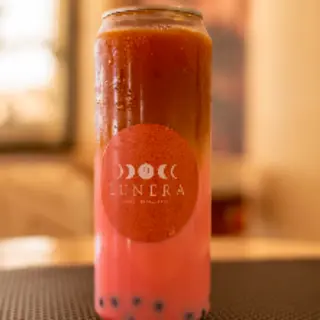 Rose Iced Latte 
