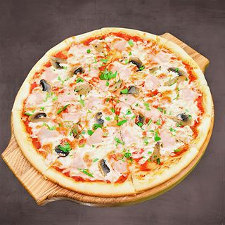 Пицца "Ветчина и грибы"