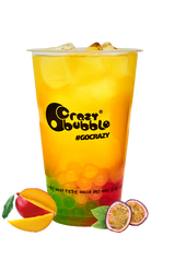 Bubble Tea Mango & Fructul Pasiunii