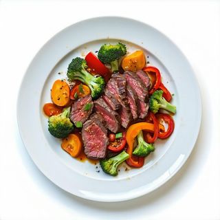 155. Manzo con verdure