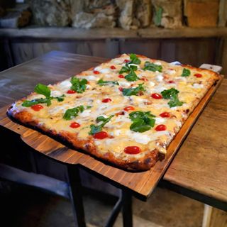 1 Tranche Pizza 4 fromages (250gr - 300gr)