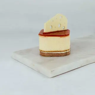Postre de tarta de queso