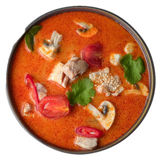 Supă Tom Yam cu lapte de cocos cu pui (400 g/100 g)