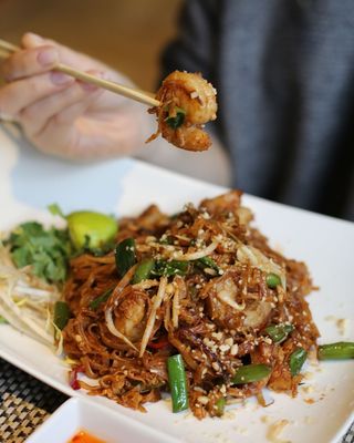 Pad Thai z krewetkami