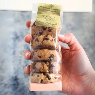 Bolsa 5 Mini Baci Cookies con pepitas de chocolate  - sin gluten y veganas