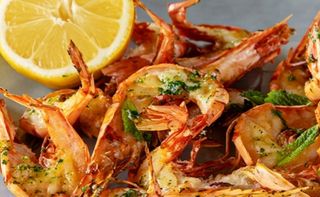 Camarão de Tigre Grelhado