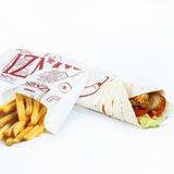 Комбо: "Chicken  Roll" - Классический + фри + Соус + Морс "IZMIR"