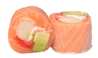 Rouleaux de Printemps Saumon - 4 Pièces