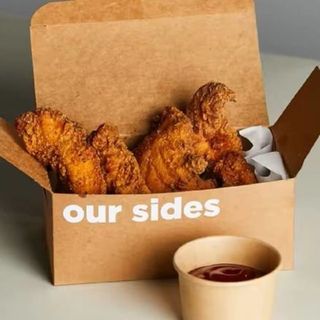 Sticky chicken fingers