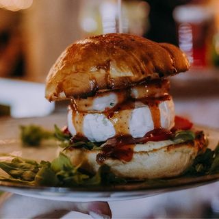 Krewetki + Camembert