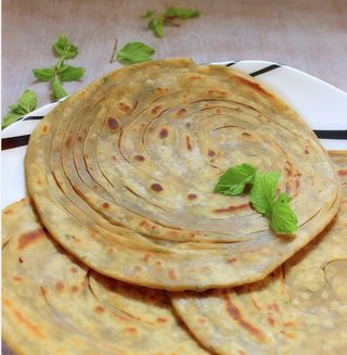 Tandoori mint paratha