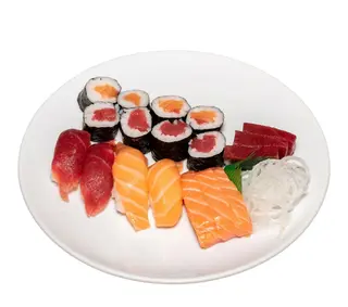 108-Combinado 2 Salmón Y Atún (18 Pzs.)