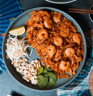 Pad Thai z Krewetkami