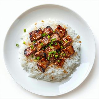 6. Riso con maiale arrosto