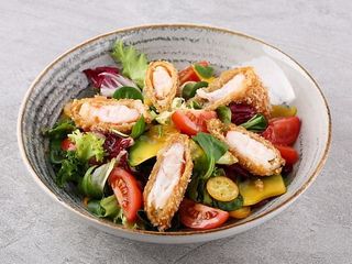 Салат з креветками панко (215g)