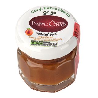 Confettura di pesca monoporzione