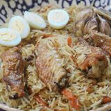  Plov with Organic Chicken