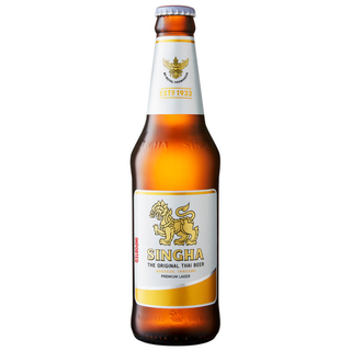 Cerveza Tailandés singha