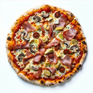 Mezza teglia capricciosa