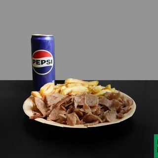 Menú Plato De Carne con patatas 