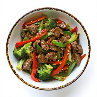 21 Verduras Salteadas Con Ternera