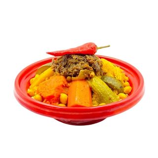 Couscous Bœuf, Légumes et Tfaya