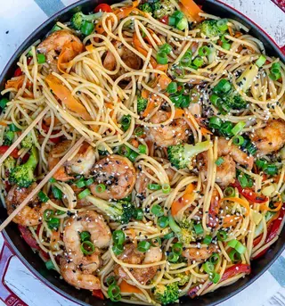 Shrimp Fried Noodles