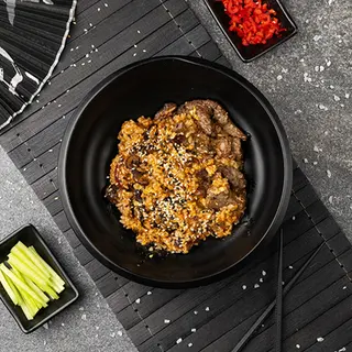 Рис WOK з телятиною