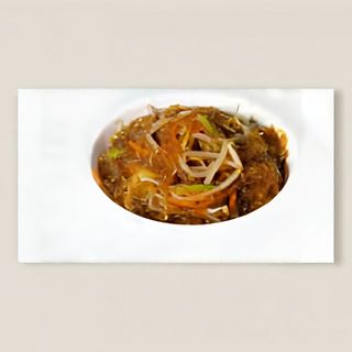 44 Spaghetti di soia con verdure