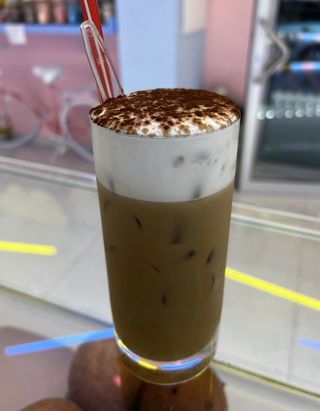 Iced Coffee Latte Chocolate Cookie