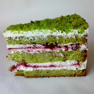 Тістечко Фісташка - полуниця