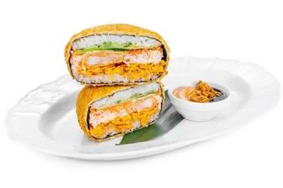 Sushi Burger z krewetkami **